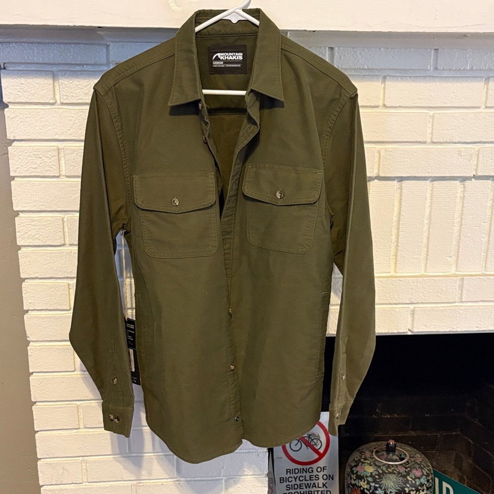 Mountain Khakis Forest Green Casual Shirt